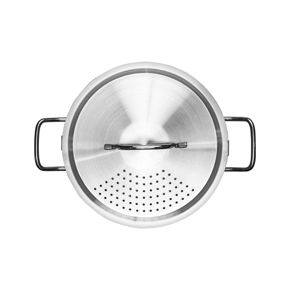 POT WITH STRAINER LID 22 cm 5 L HEIROL Global Kitchenware for life